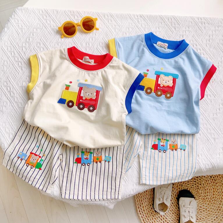 2023年★子供服　トップス&ズボン分けて販売★90-130cm★2色