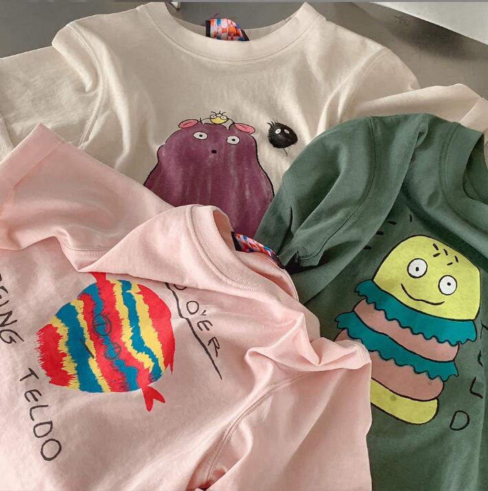 2023★春夏新作★韓国風子供服★Tシャツ★4色90-140CM