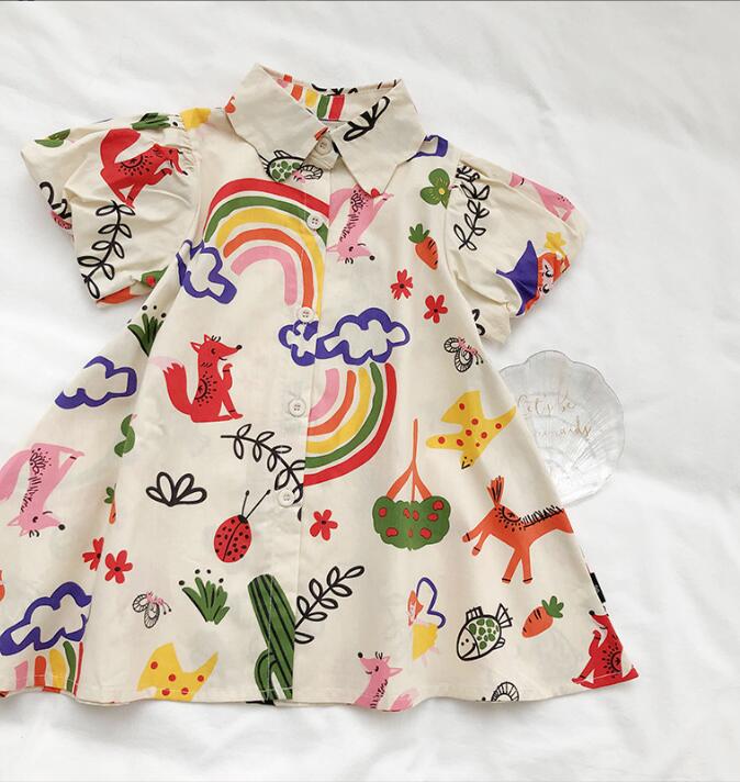 2023★春夏新作★韓国風子供服★ワンピース★90-140CM