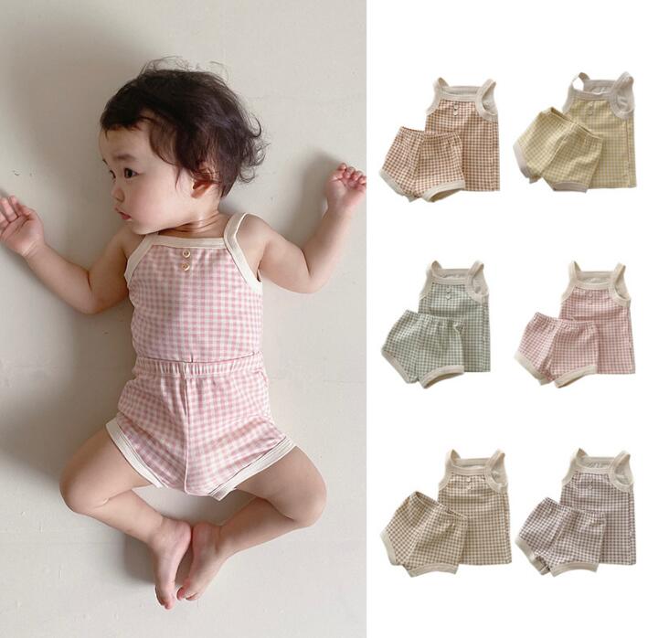 2023★春夏新作★韓国風ベビー服★トップス+ズボン2セット★6色73-100CM