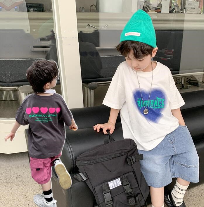 2023★春夏新作★韓国風子供服★Tシャツ★2色90-150CM