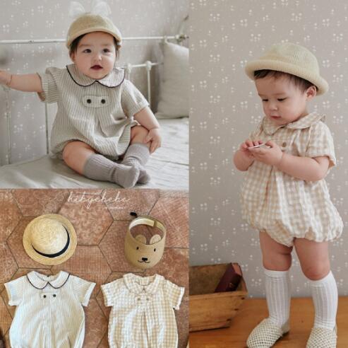 2023夏新品★ベビー服★ロンパース★66-90cm★2色