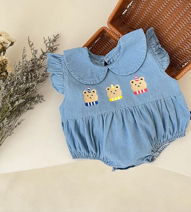 2023★春夏新作★韓国風子供服★ロンパース★66-90CM