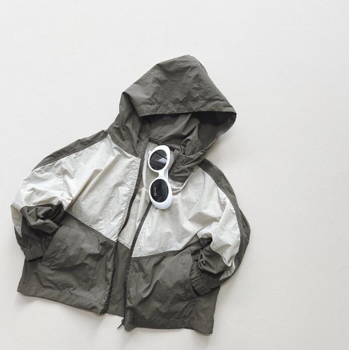 子供服★トップス★日焼け防止★韓国風子供服★キッズ★男女兼用★80-130CM