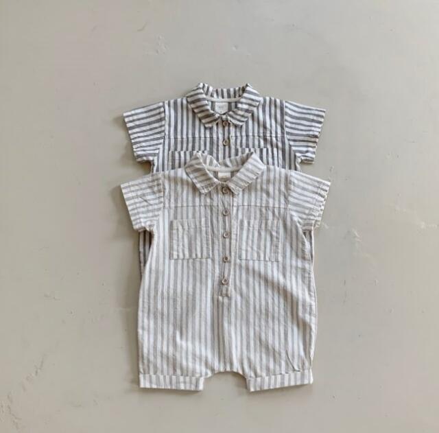 2023★春夏新作★韓国風ベビー服★ロンパース★2色66-100CM