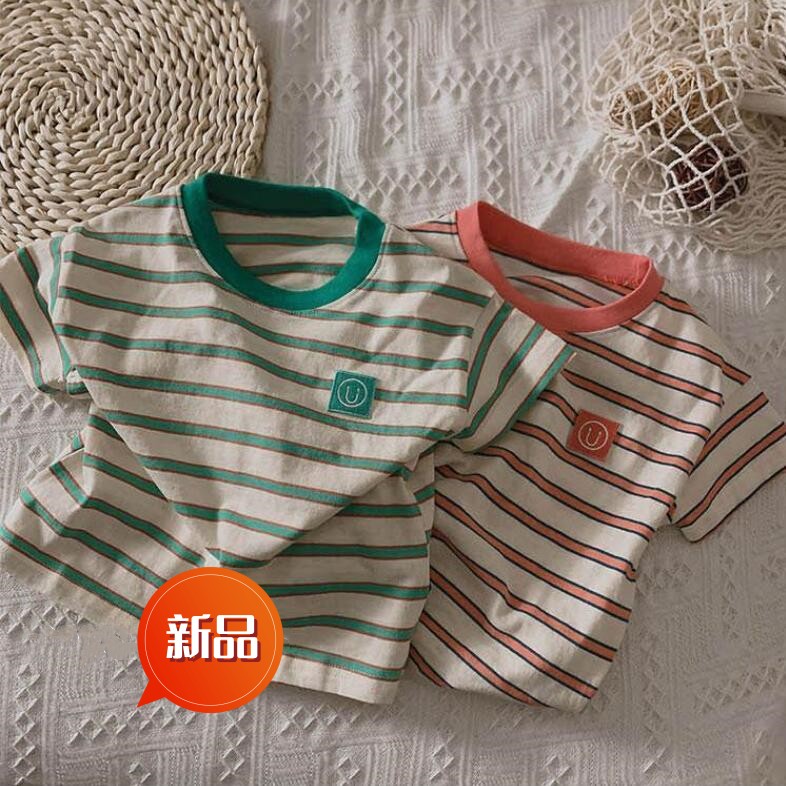 2023★春夏新作★韓国風子供服★Tシャツ★2色80-130CM