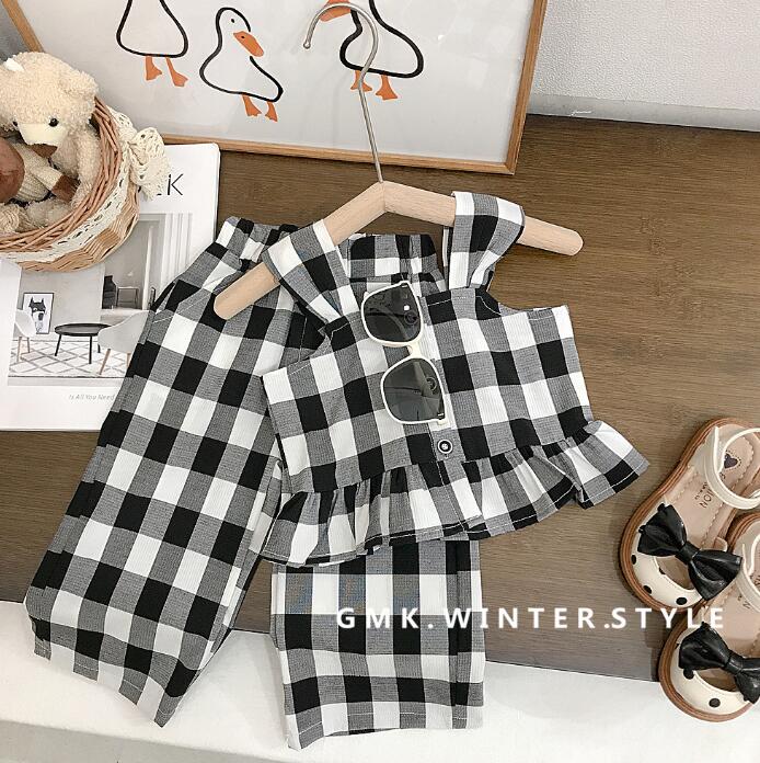 子供服★トップス+ズボン★セットアップ★韓国風子供服★キッズ女の子★2色★90-140CM