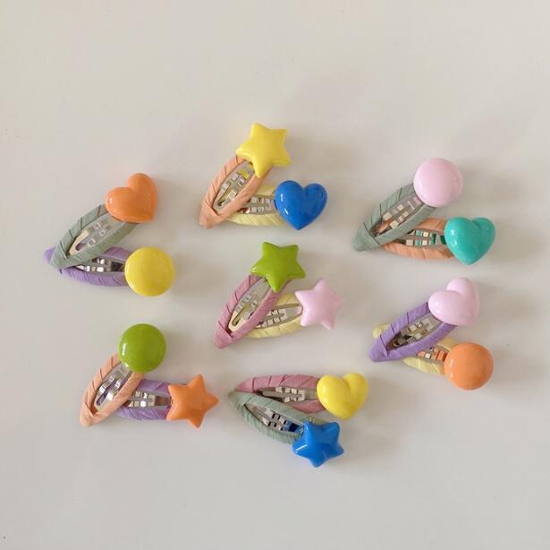 子供用★ヘアピン★髪飾り★まとめ髪用★ヘアアクセサリー★可愛い★5枚入り★多色