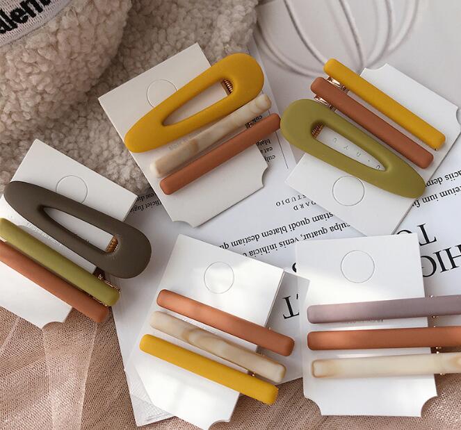 2023★髪飾り★韓国ヘアアクセサリー★ヘアピン★1点=3個★7色