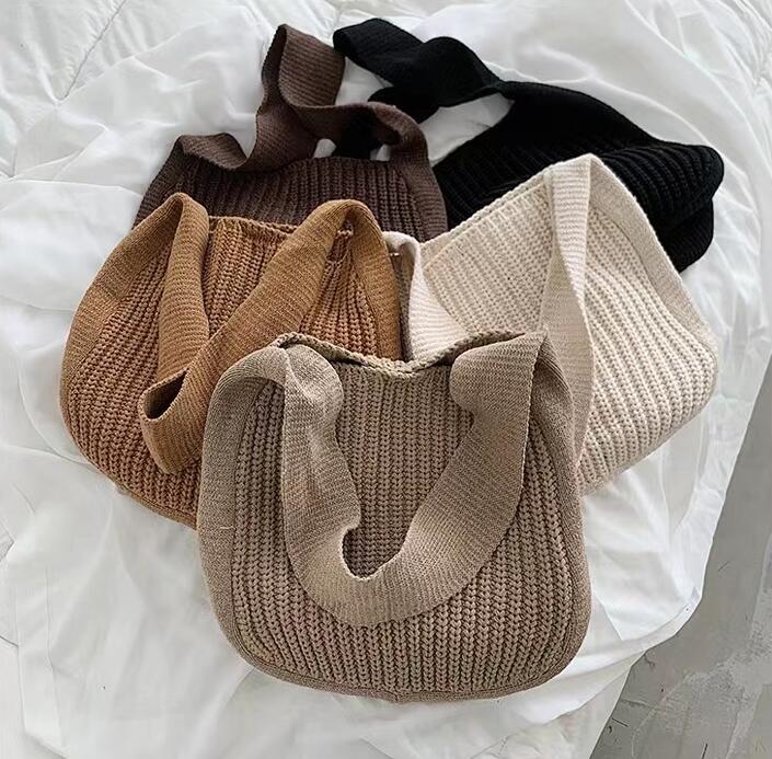 新登場★レディースバッグ　収納袋　ハンドバッグ★5色