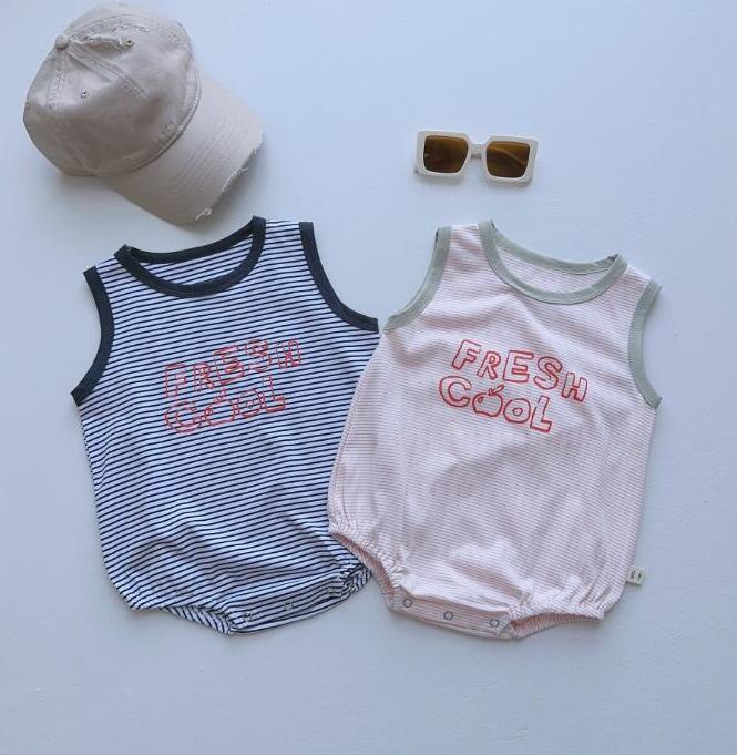 2023★春夏新作★韓国風ベビー服★ロンパース★2色66-90CM