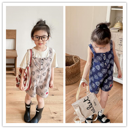 2023夏新品★子供服　連体服★80-130cm★2色