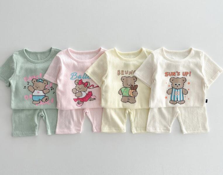 2023年新品★ベビー服　トップス+ズボン　セット★66-100cm★4色