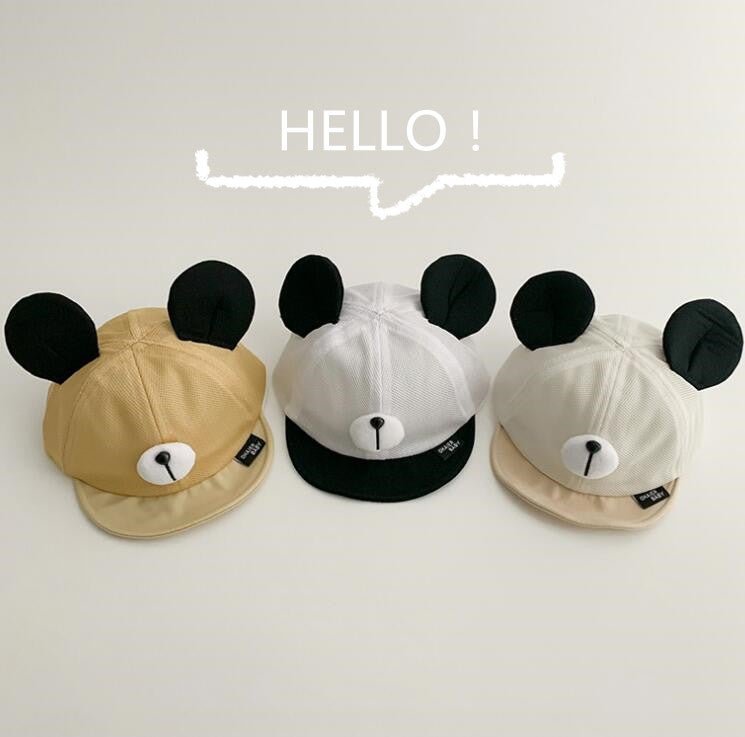 子供用★帽子★キャップ★ベビー★日焼け防止★野球帽★カジュアル★薄手★3色