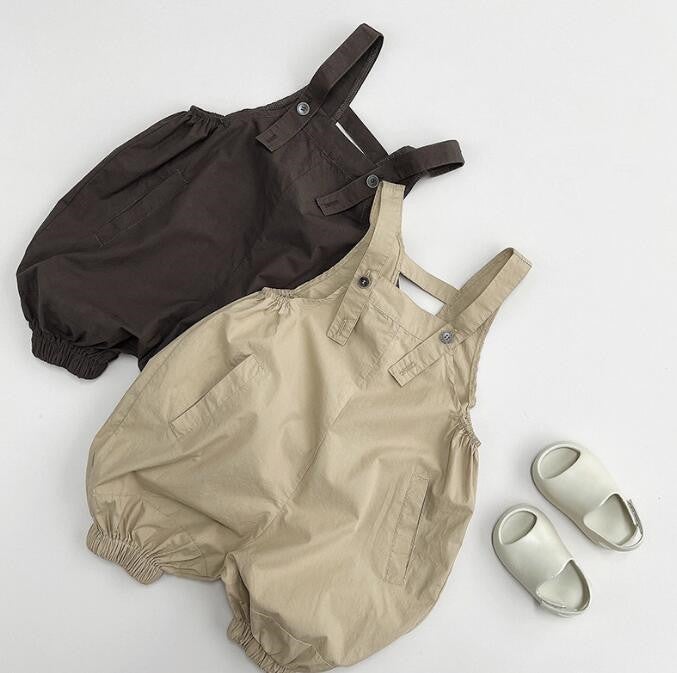 子供服★サロペット★韓国風子供服★キッズ★男女兼用★カジュアル★2色★80-130CM