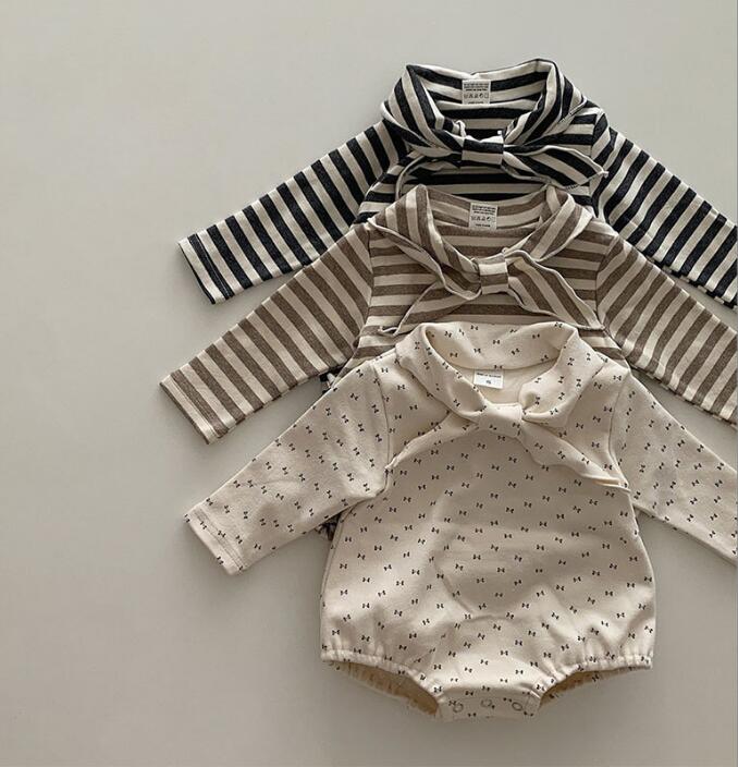 2023★春秋新作★韓国風ベビー服★ロンパース★3色66-90CM