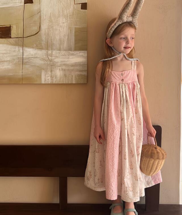 2023新作Z★子供服　ワンピース★80-130cm★