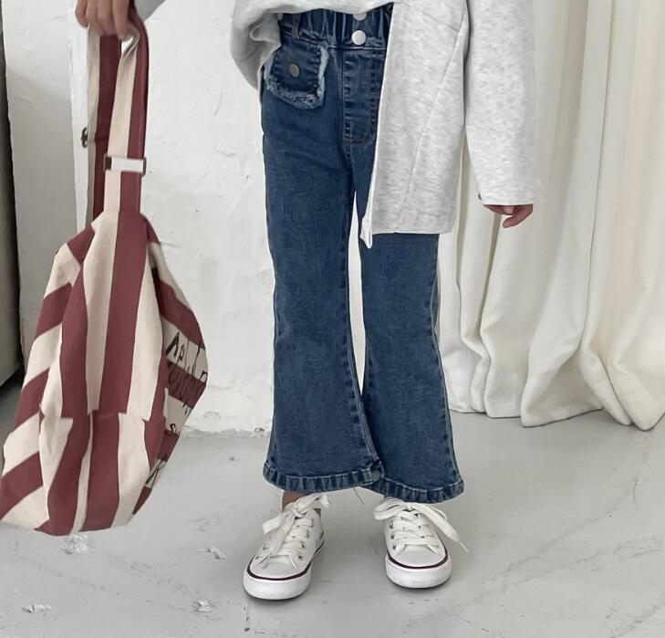 2023秋新品Y★子供服　デニムズボンス★90-140cm★