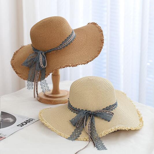 子供用/大人用★帽子★麦わら帽子★キッズ女の子★日焼け防止★折り畳み可能★5色