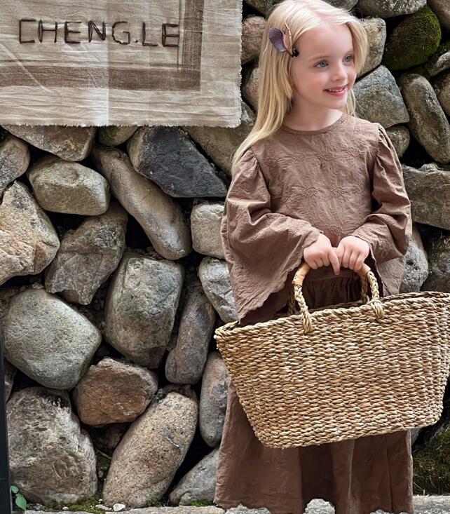 2023秋新品C★子供服　トップス+スカート　セット★90-150cm★