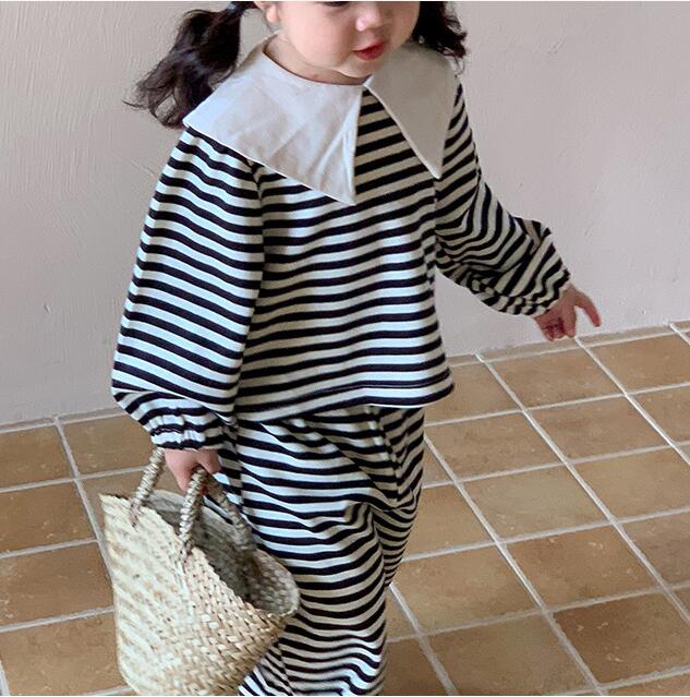 2023★春秋新作★韓国風子供服★トップス+ズボン2セット★80-130CM