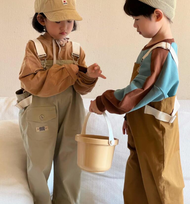 2023秋新品J★子供服　サロペット★80-140cm★2色