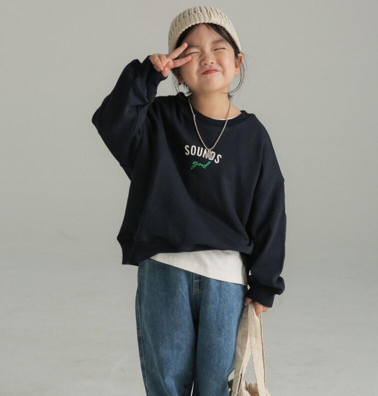 2023秋新品★子供服&親子服　トレーナー　トップス★90-150cm/ML★2色