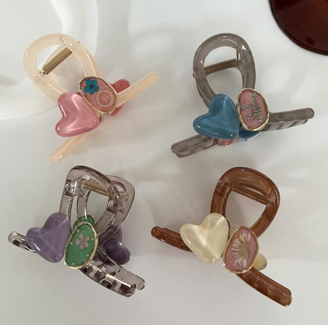 髪飾り★まとめ髪用★ヘアアクセサリー★レディース★ヘアピン★ヘアクリップ★4色