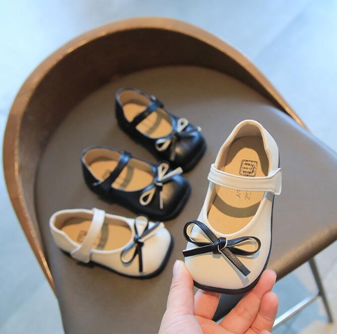 靴★子供靴★キッズ靴★シューズ★キッズ女の子★韓国風★蝶結び★2色「21-30#」