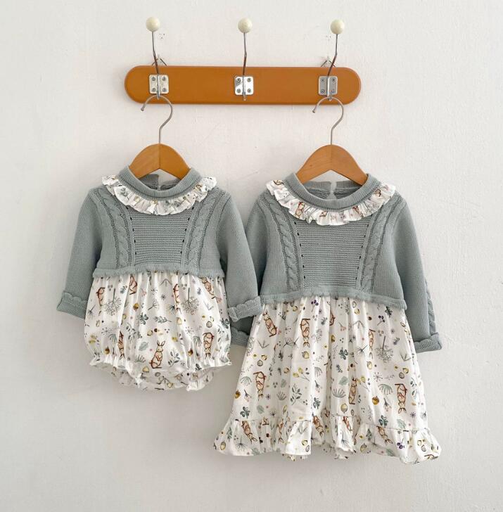 2023秋新作★ベビー服★ロンパース&ワンピース★66-90cm★