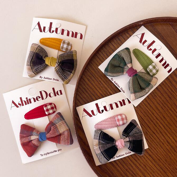 髪飾り★まとめ髪用★ヘアアクセサリー★子供用★キッズ★ヘアピン★2枚入り★多色