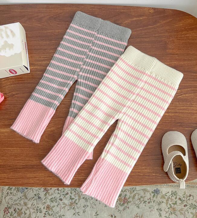 2023★春秋新作★韓国風子供服★ズボン★2色66-100CM