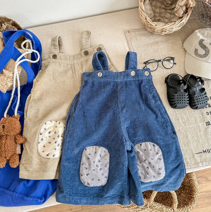 子供服★サロペット★吊りズボン★キッズ★男女兼用★韓国風子供服★2色★80-130CM