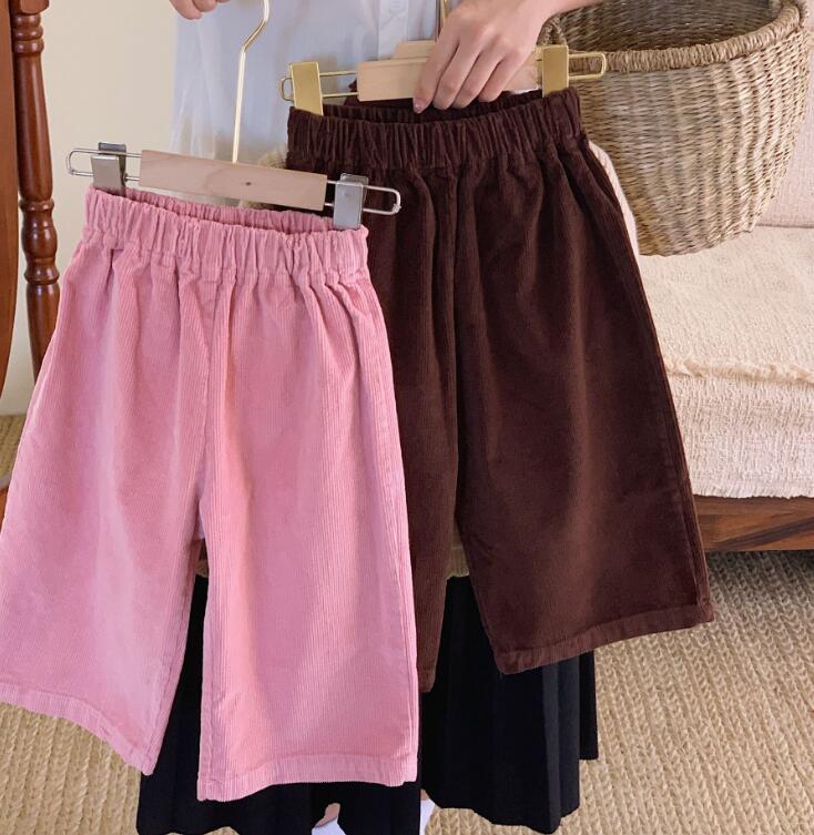 2023秋新作★子供服　ズボン★90-130cm★2色
