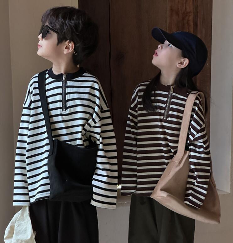 2023秋新品★子供服　トップス★90-140cm★2色