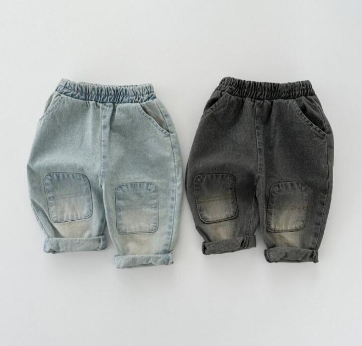 2023秋新作★キッズ服　デニムズボン★80-130★2色