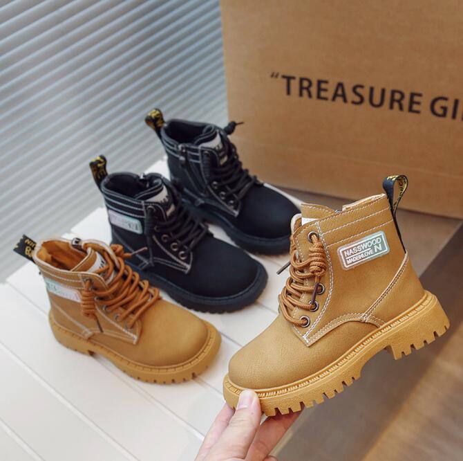 「2023秋」靴★子供靴★シューズ★キッズ★男女兼用★ショートブーツ★2色★26-36#