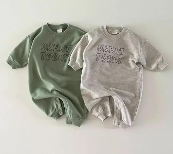 2023秋新品★ベビー服★ロンパース★66-90cm★2色