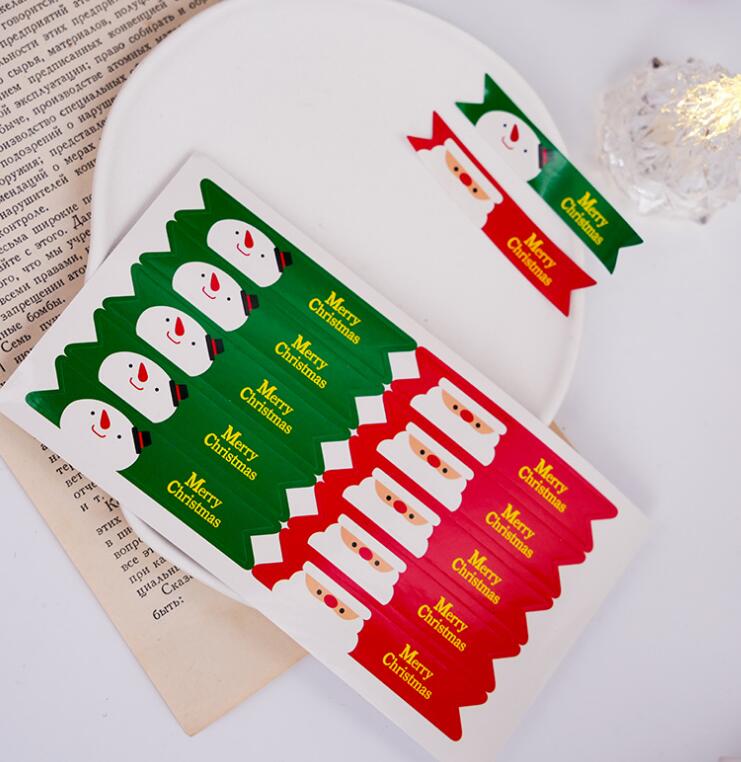 ★飾りシール★クリスマス粘着シール　シール★