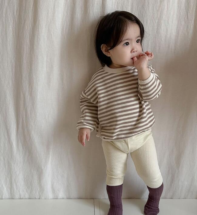 2023★春秋新作★韓国風ベビー服★トップス★ズボン★2色66-100CM
