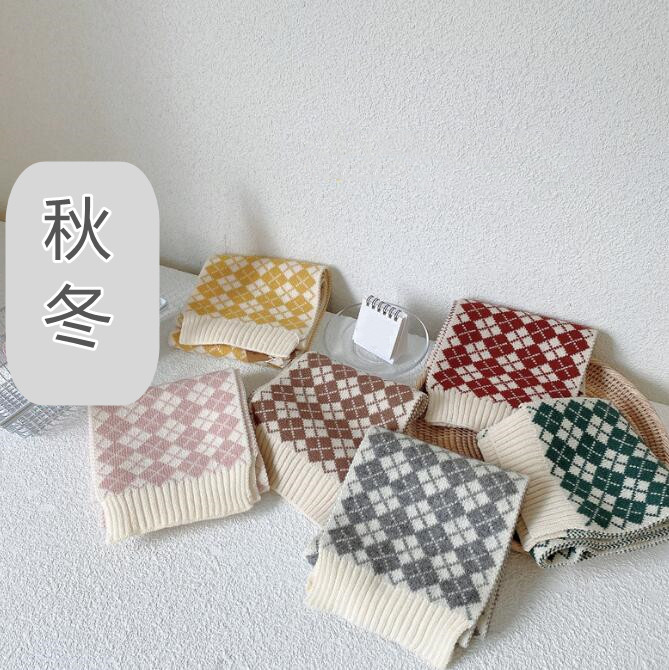 「2023秋冬」★子供用★マフラー★防寒★襟巻き★スカーフ★男女兼用★暖かい★6色