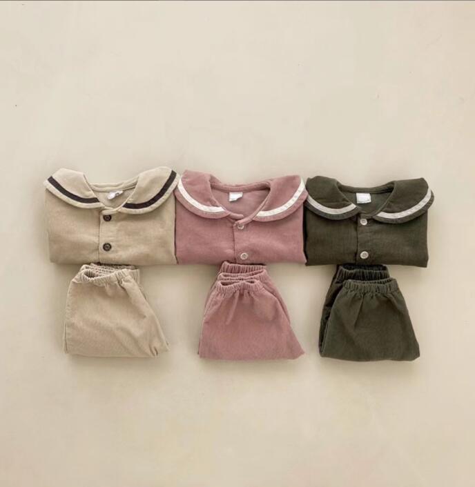 2023★春秋新作★韓国風子供服★トップス+ズボン2セット★3色73-120CM