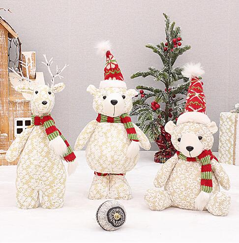 ★可愛いデコレーション人形飾り　クリスマス装飾品★ぬいぐるみ★