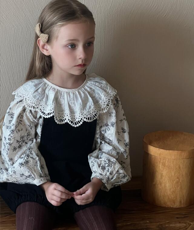 2023★春秋新作★韓国風子供服★サロペット★コーデュロイ★90-130CM