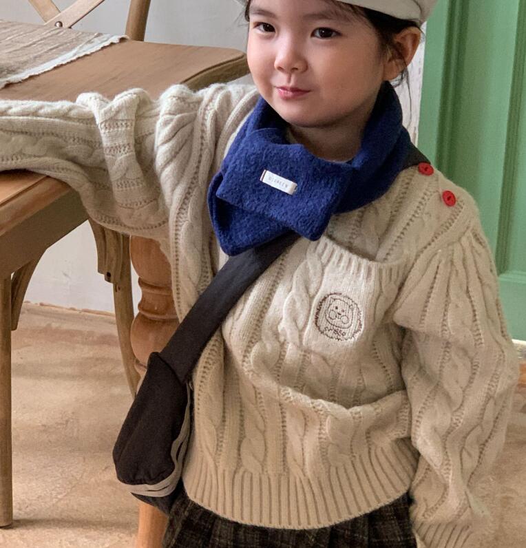 2023秋冬新★子供服　厚手セーター★90-130cm★3色