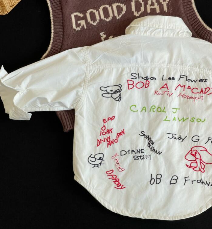 2023秋新作★キッズ服　シャツ★80-130★