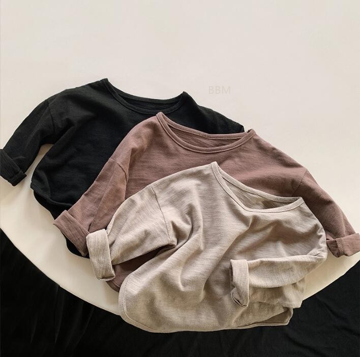2023★春秋新作★韓国風子供服★Tシャツ★3色80-130CM