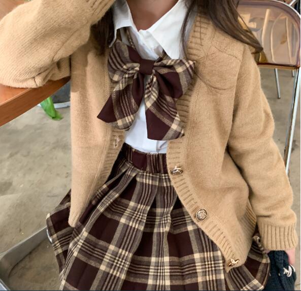 2023★春秋新作★韓国風子供服★コート★シャツ+スカート★分けて販売★7-17