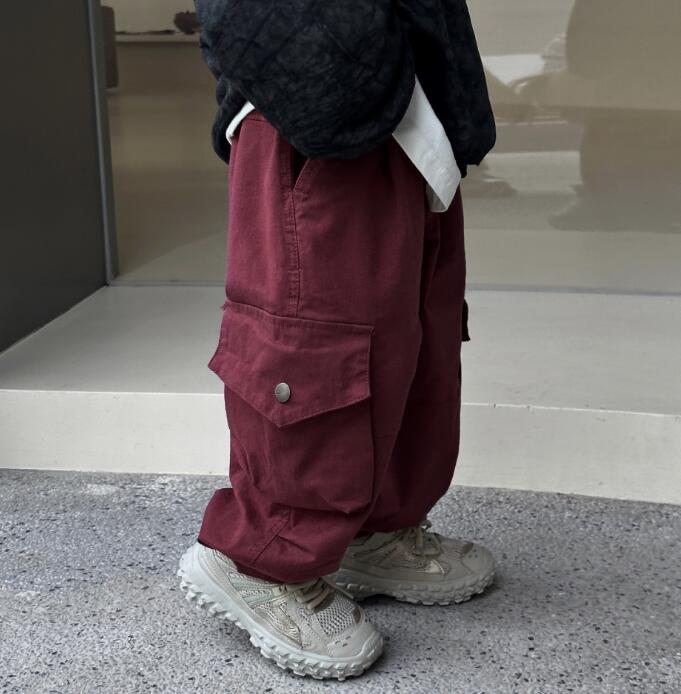 2023★春秋新作★韓国風子供服★ズボン★2色90-140CM