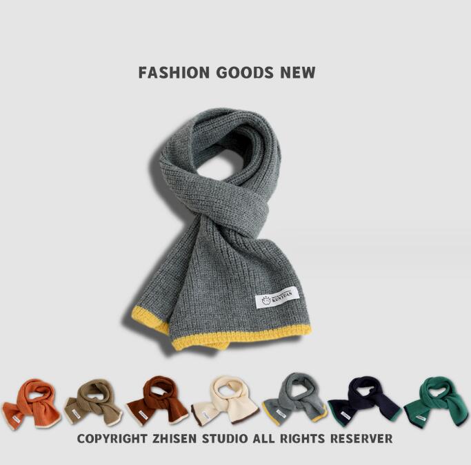 「2023秋冬」★子供用★マフラー★防寒★襟巻き★スカーフ★男女兼用★暖かい★8色